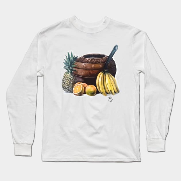 Fruits Long Sleeve T-Shirt by KEISIEN